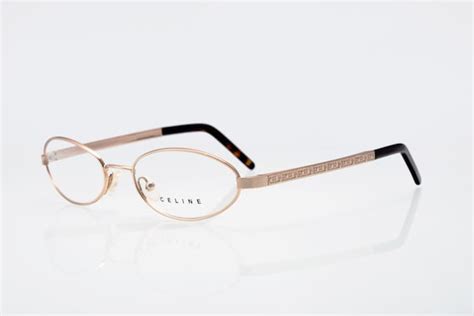 celine gold frame|Celine eyeglass frames for women.